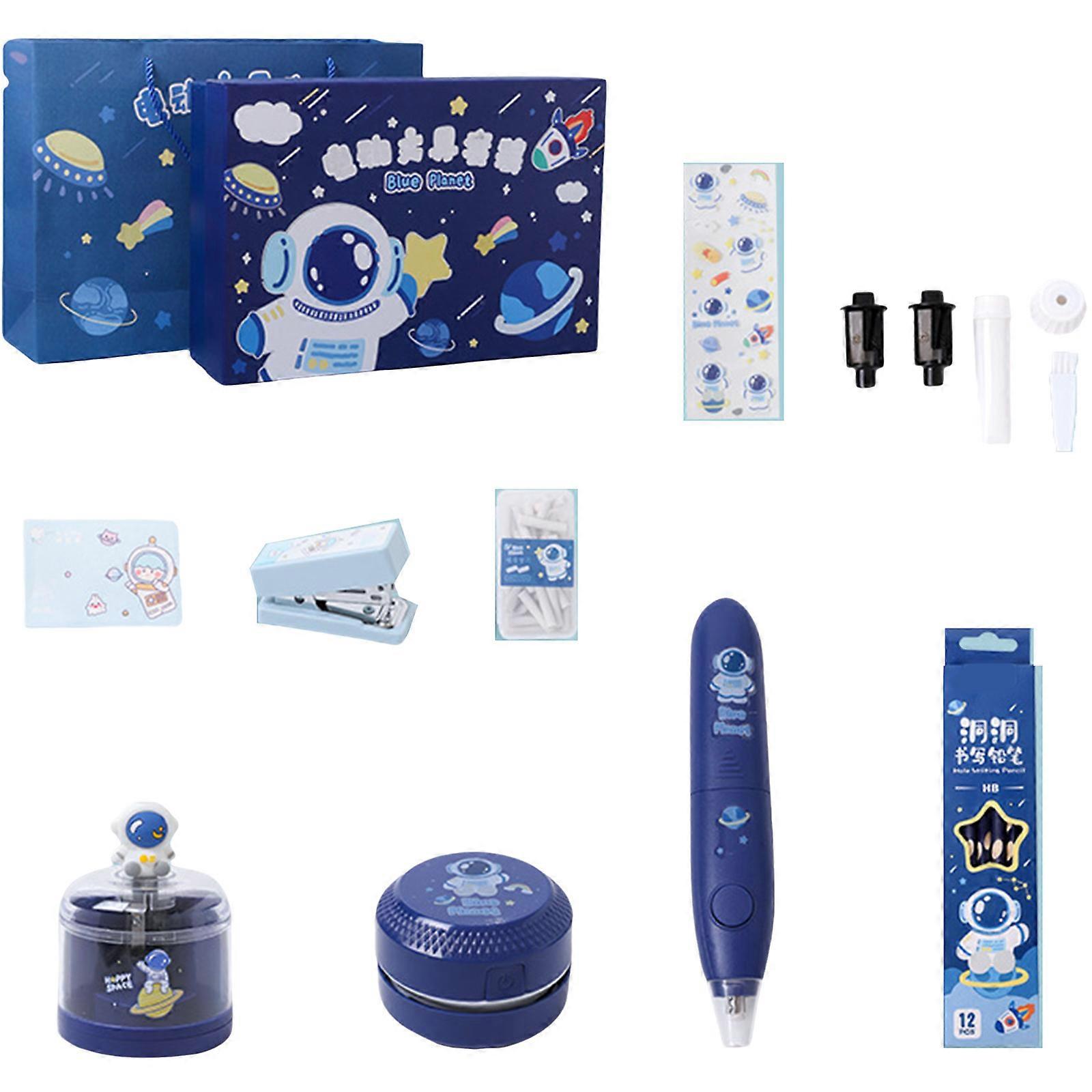 Multifunction Automatic Pencil Sharpener Electric Eraser Battery Operated Electric Sharpener Eraser Set For Student Multicolor