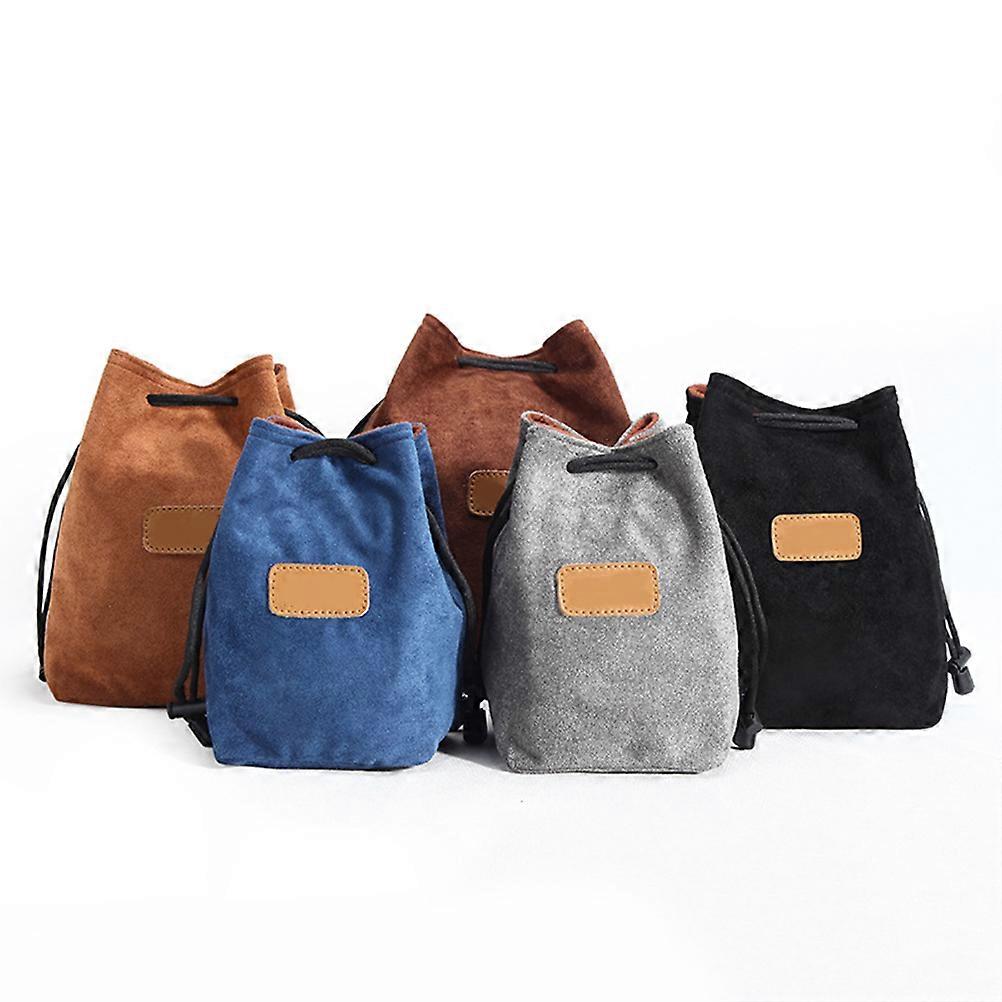 Digital Camera Bag Portable Bag for Small Accessories Outdoor Use Square Khaki 1PC