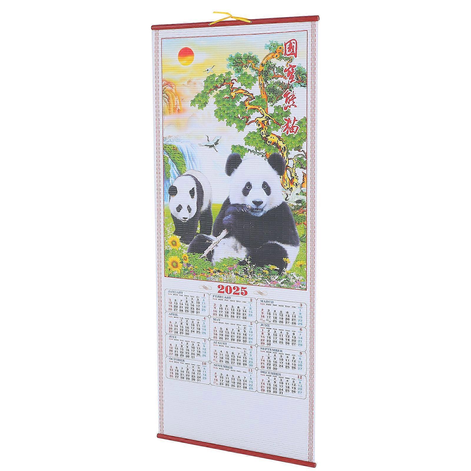 Delicate Calendar Wall Calendar Organizing Writing Space For Wall Hanging Modern Design 2025 1Set