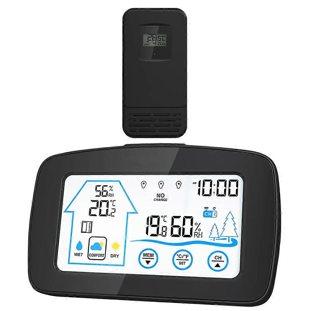 Thermometer For House Temperature And Humidity Monitor With Lcd Display For School 1Pcs