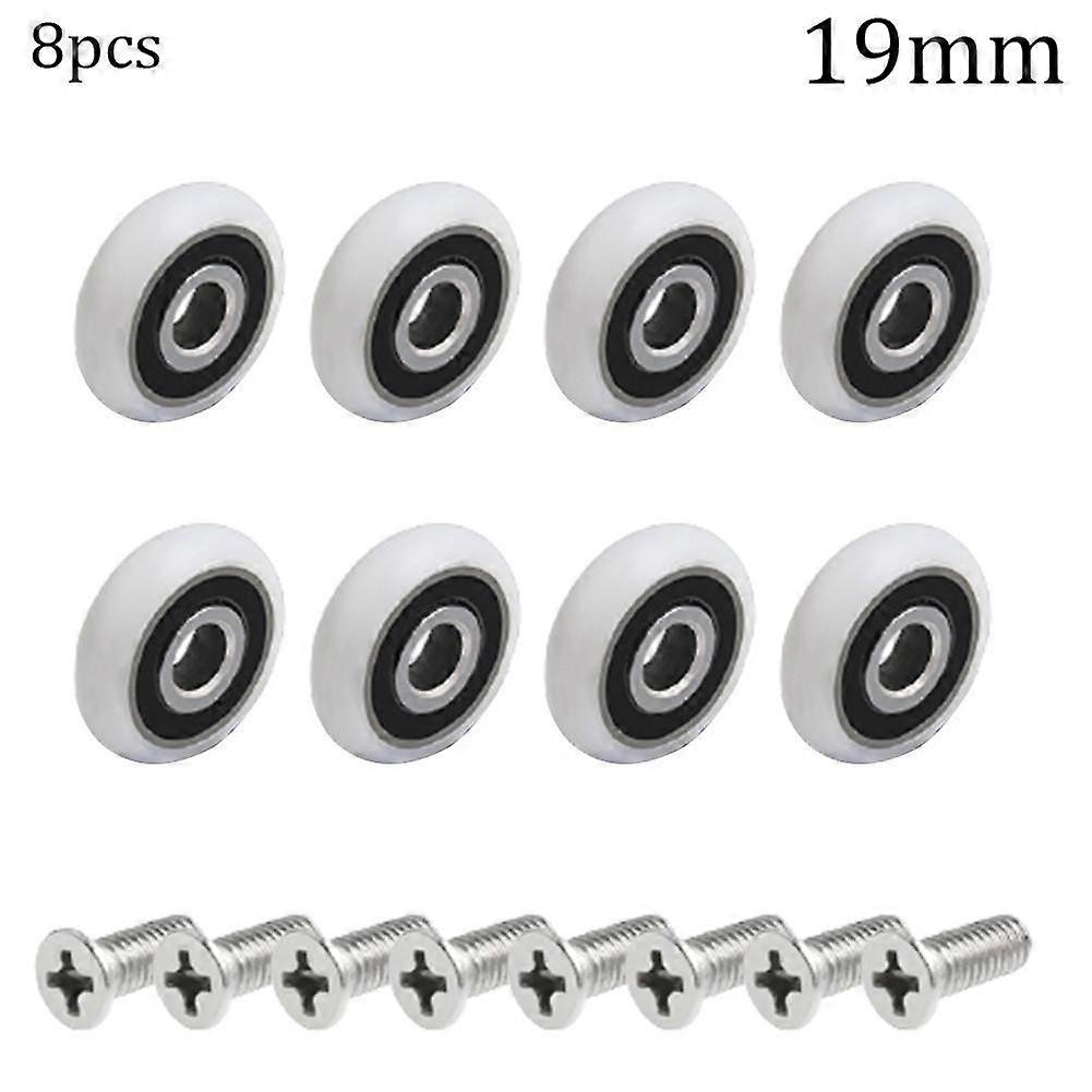 Practical Shower Door Rollers & 8*Screws Baths Parts