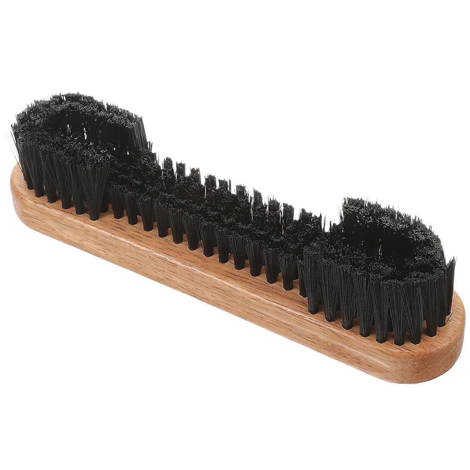 Professional Horsehair and Wood Pool Table Brush for Felt Cleaning and Organizing Multi