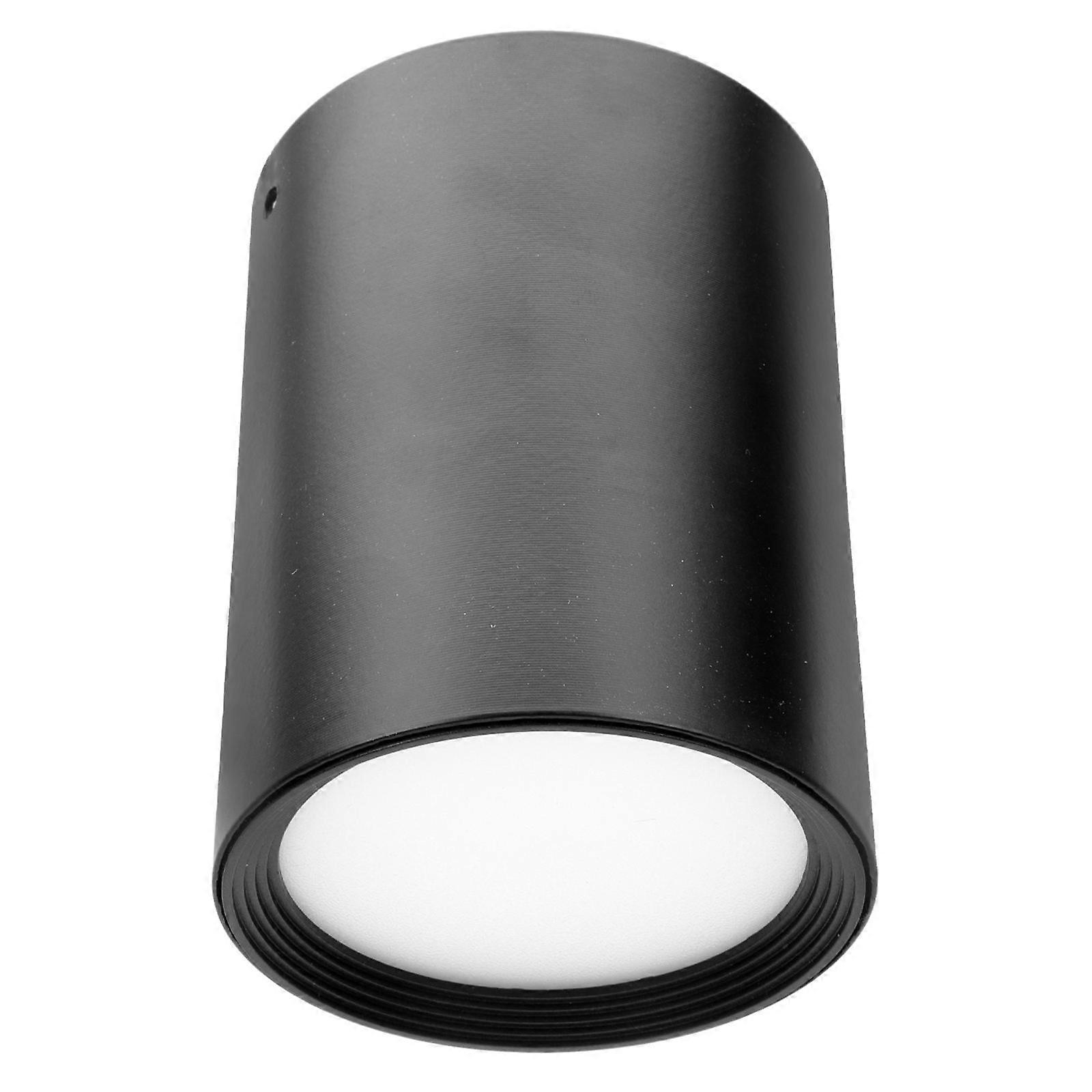 1PC Black LED Surface Mounted Ceiling Downlight COB Spotlight