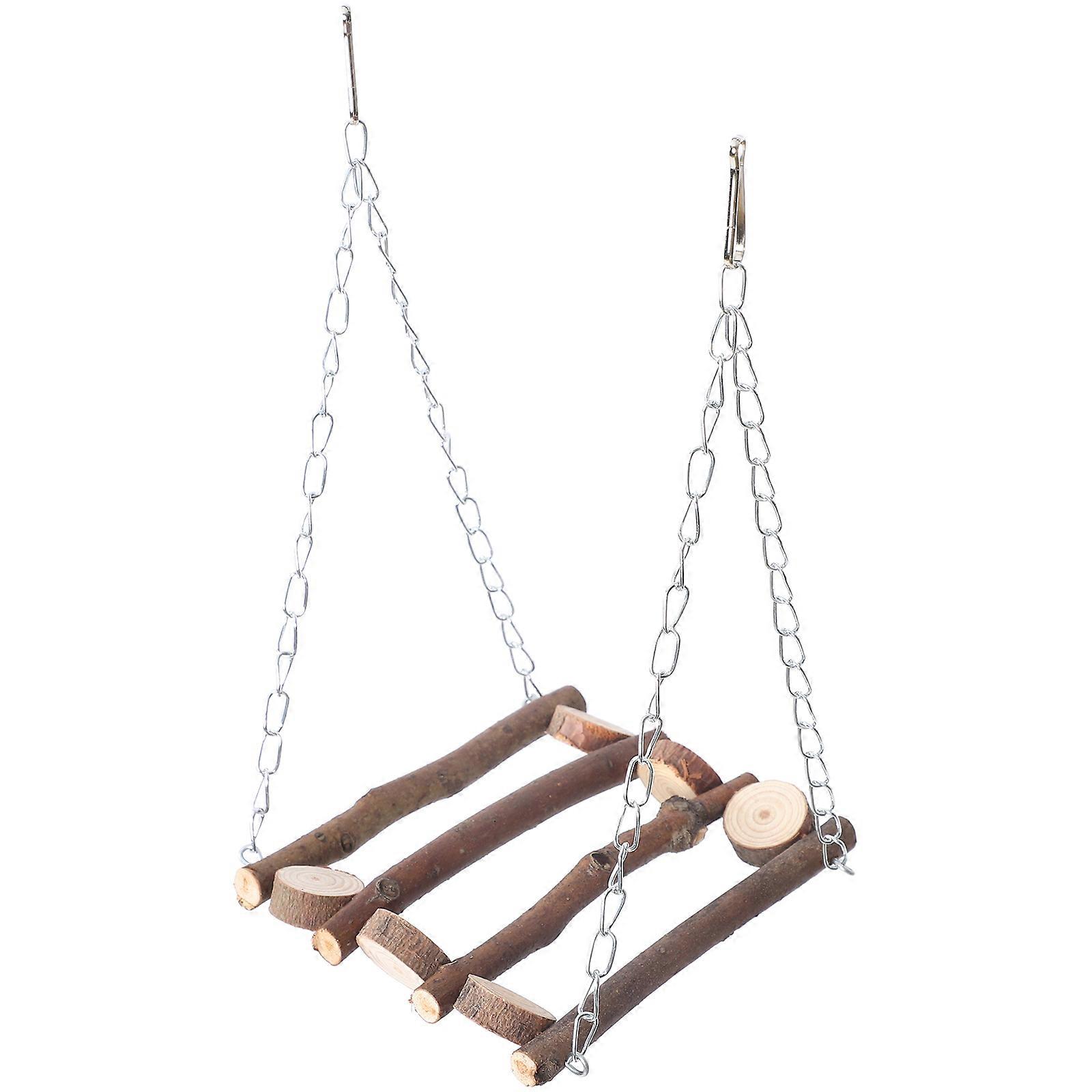 Sturdy Bird Swing with Creative Design for Pet Use Made of Synthetic Material 1 Piece