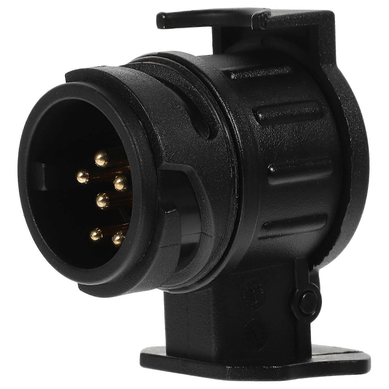 Trailer Plug PintoPin Adapter Electrical Socket Converter for Trailer Lighting Easy Installation and Versatile Use for Outdoor Enthusiasts