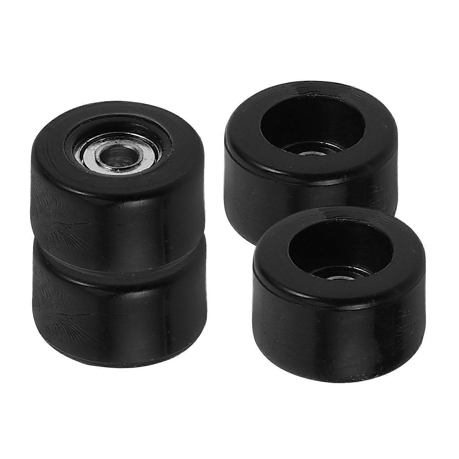 Handmade Finger Skateboard Wheels with Bearings for Repairing 4Pcs Set