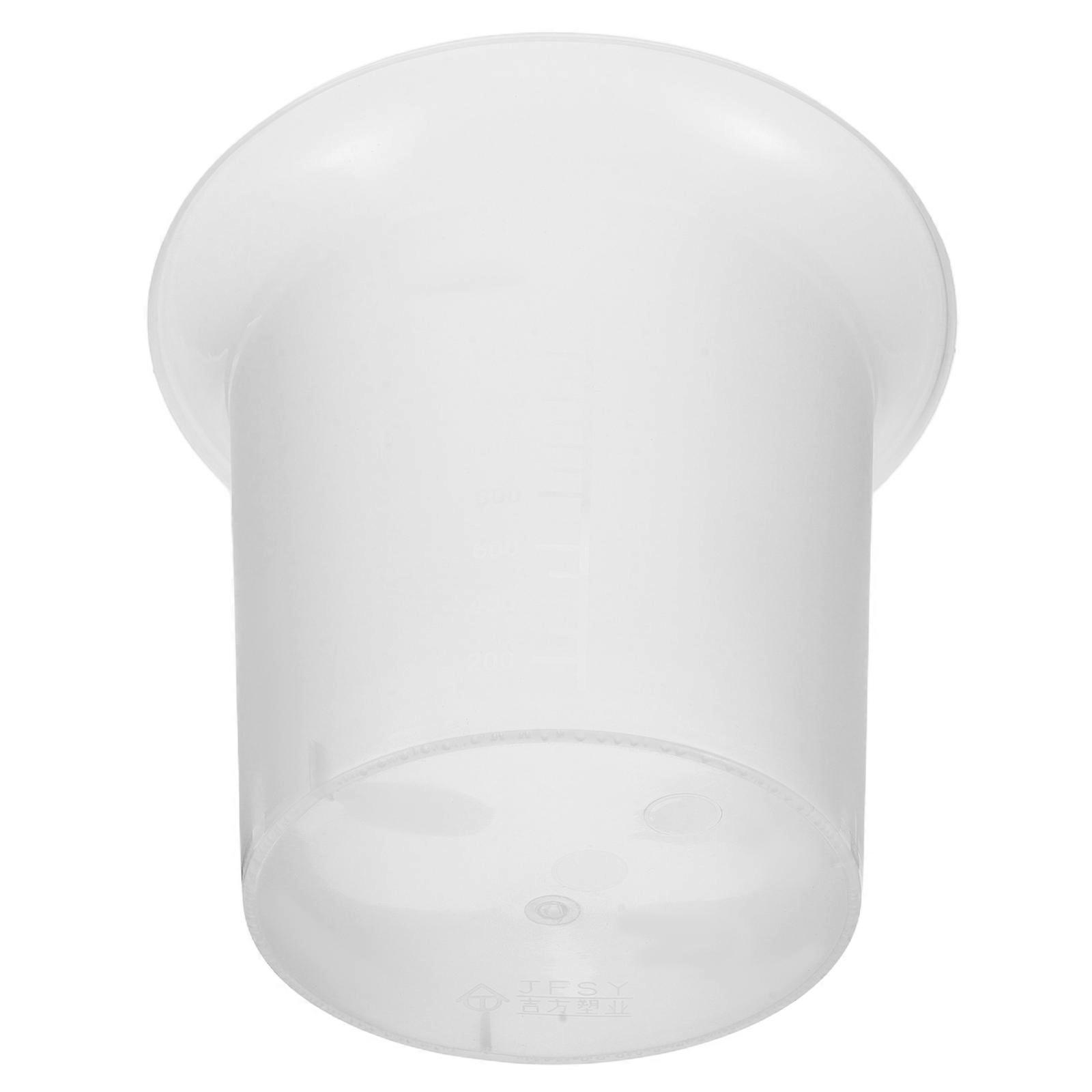 Chamber Pot with Measurement Scale for Elderly Bedside Use, Non Slip Design for