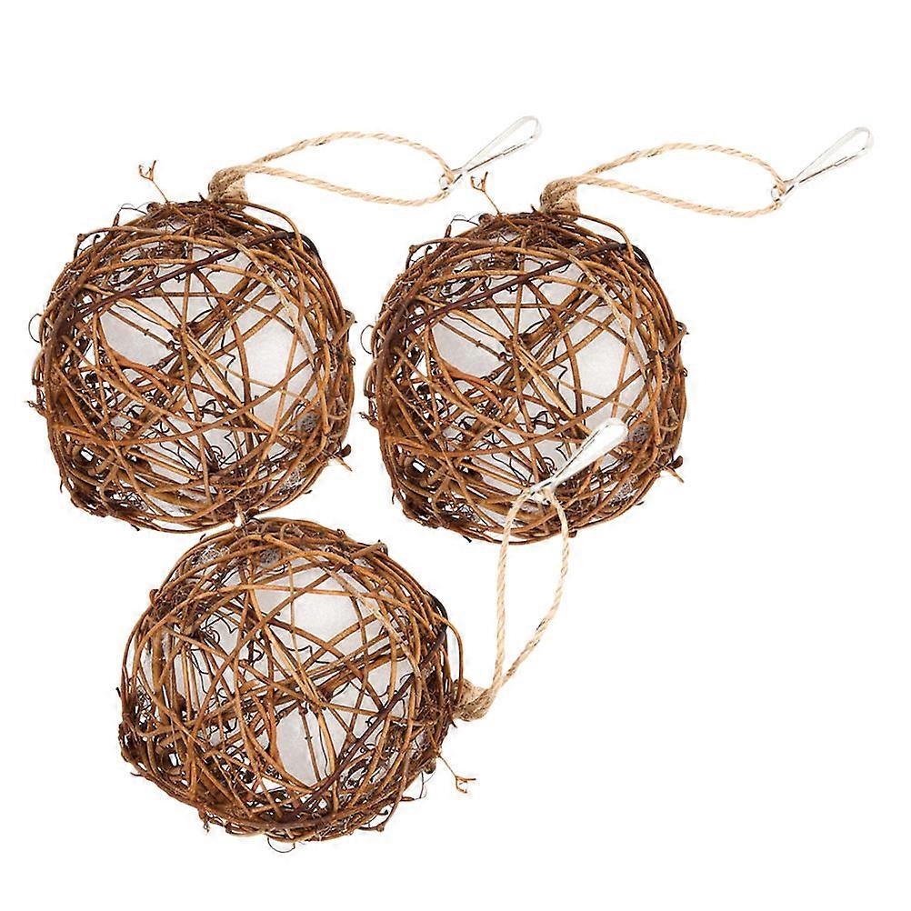 Hummingbird Nest Hanging Bird Feeder 3Pcs Specially Designed For Indoor Courtyard Garden Use