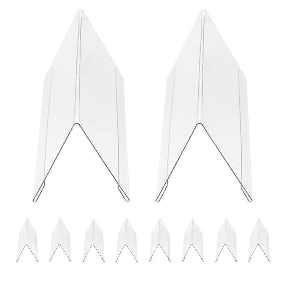 Conference Supplies Acrylic Display Holders for Seating Numbers 10Pcs