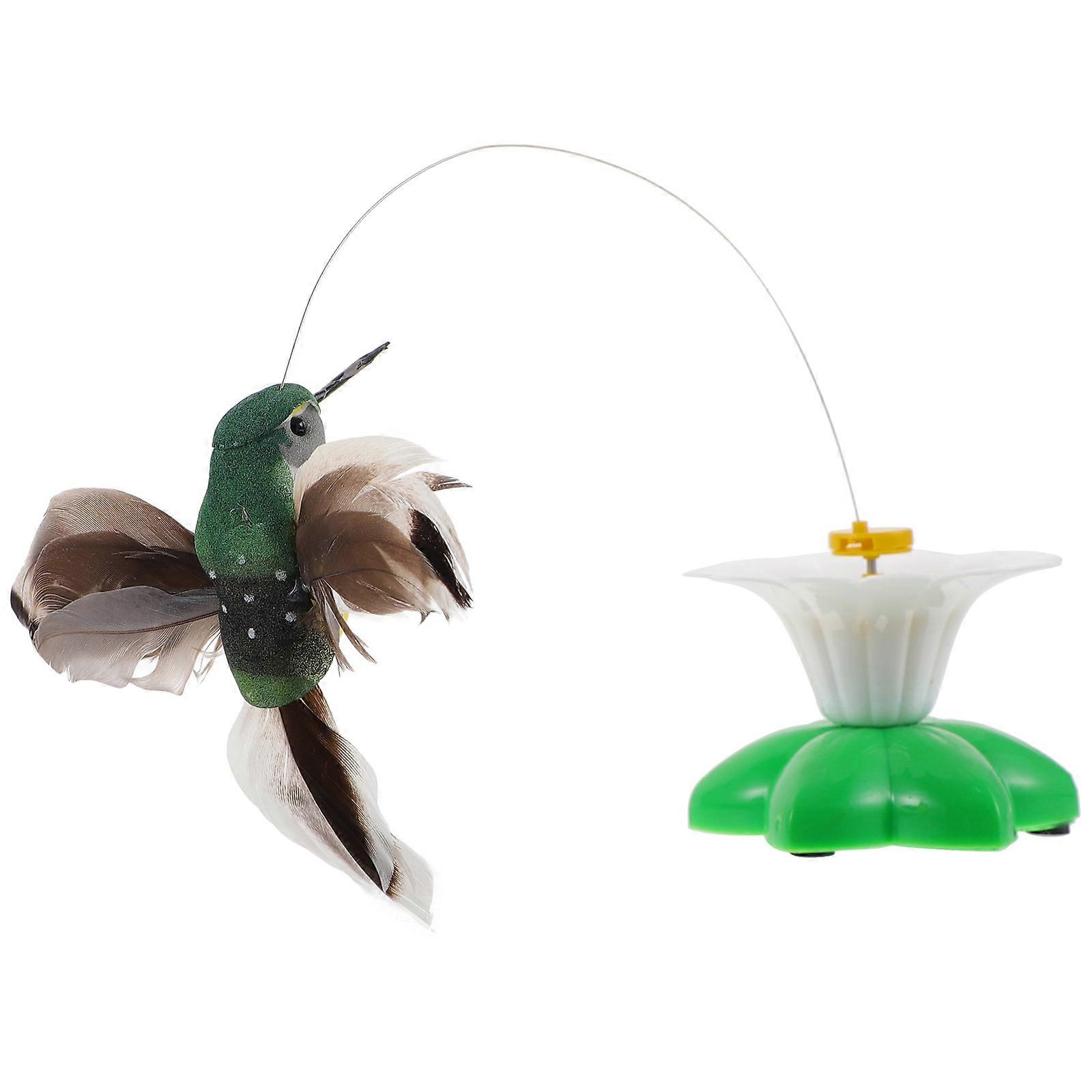 Electric Cat Toy with Automatic Rolling Bird for Indoor Cats – Keeps Pets Entertained When Alone, Random Color