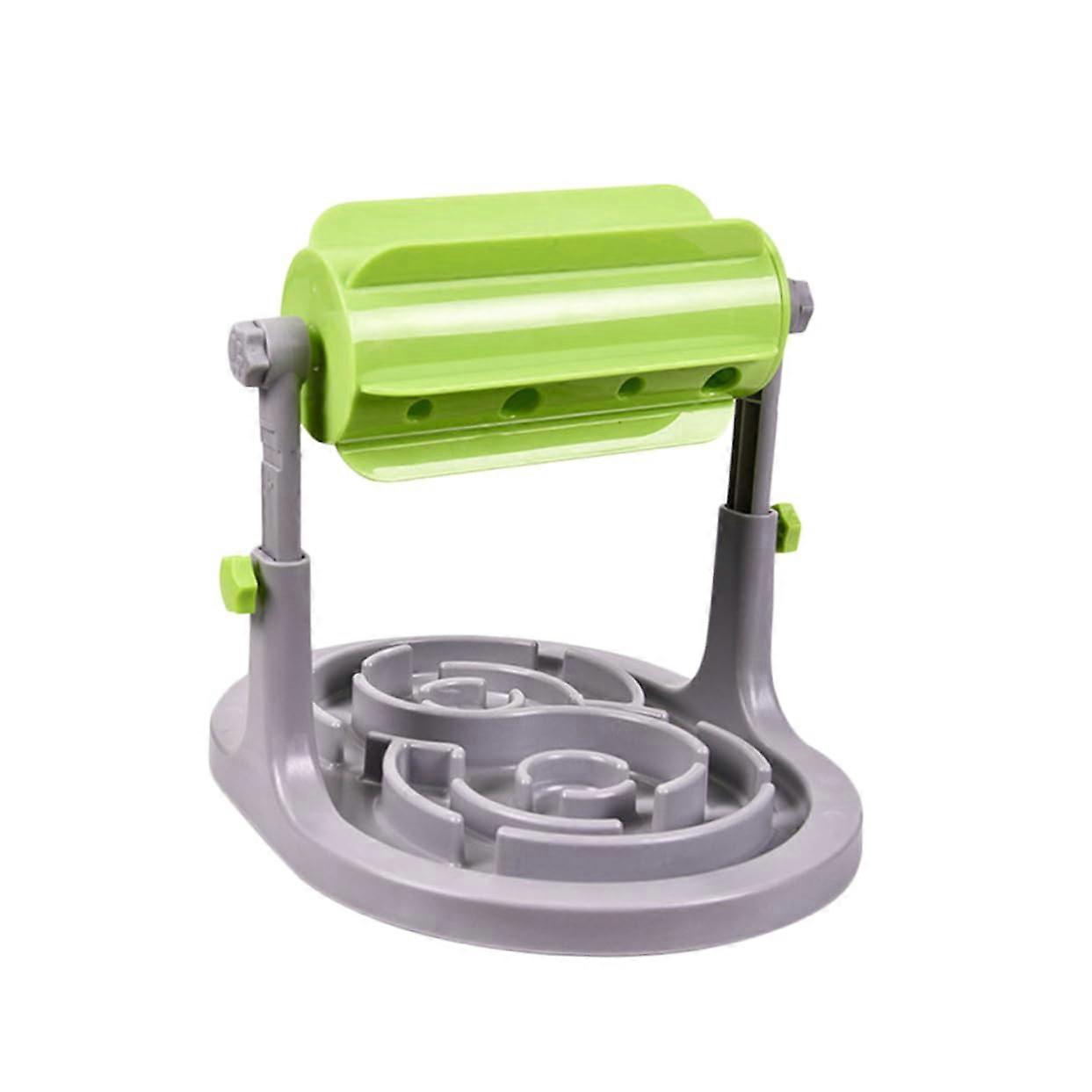 Slow Feeder Drum Dispenser Plastic, For Controlled Pet Feeding, Pet Food Feeder, Safe Durable Material