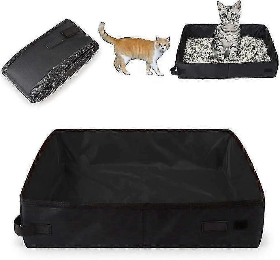 2025 Advanced Portable Cat Litter Box - Foldable UK Design for Convenience