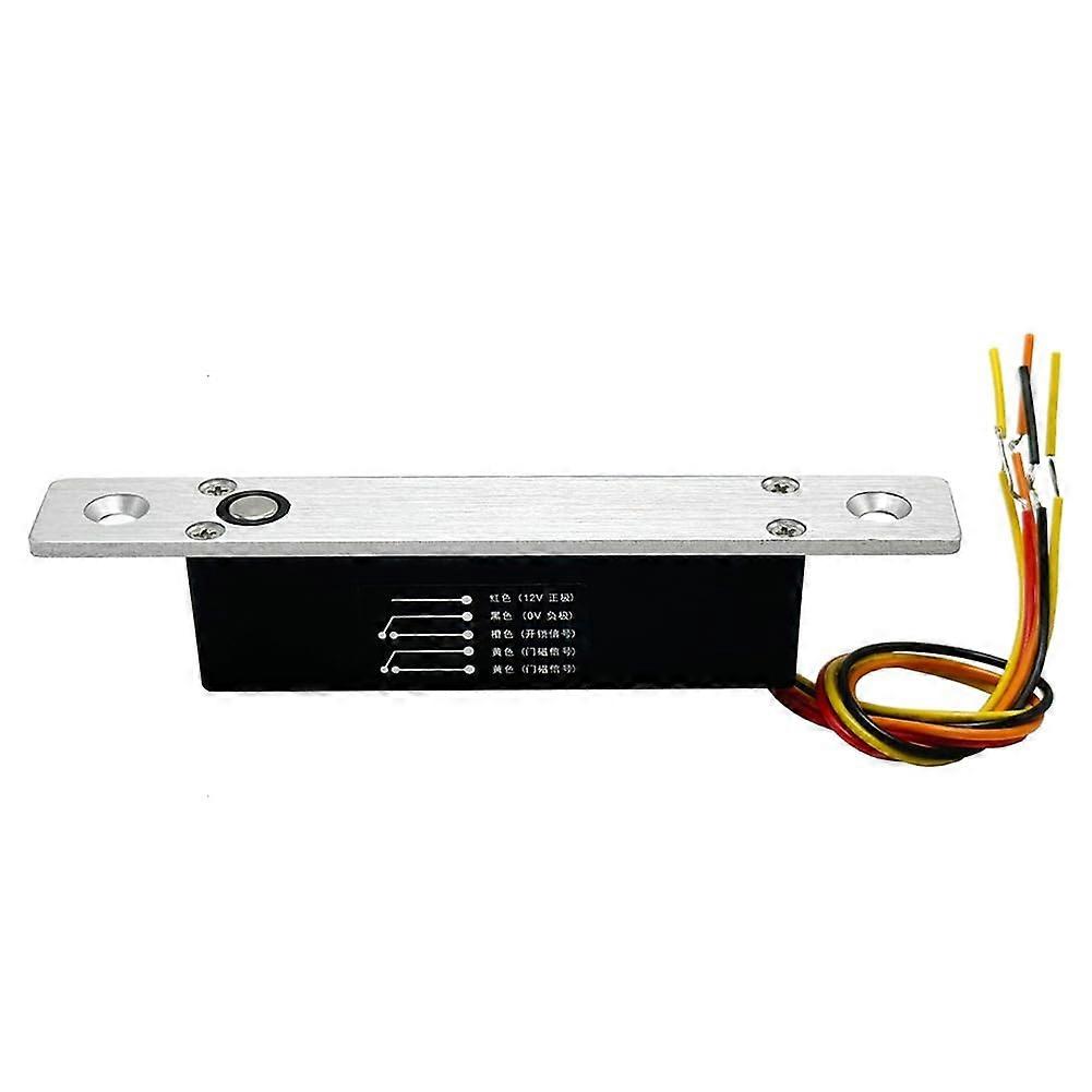 DC12V Swivel Locks Access Control Electric Lock Mini Electronic Door Lock Normally Open Status, Compact Design