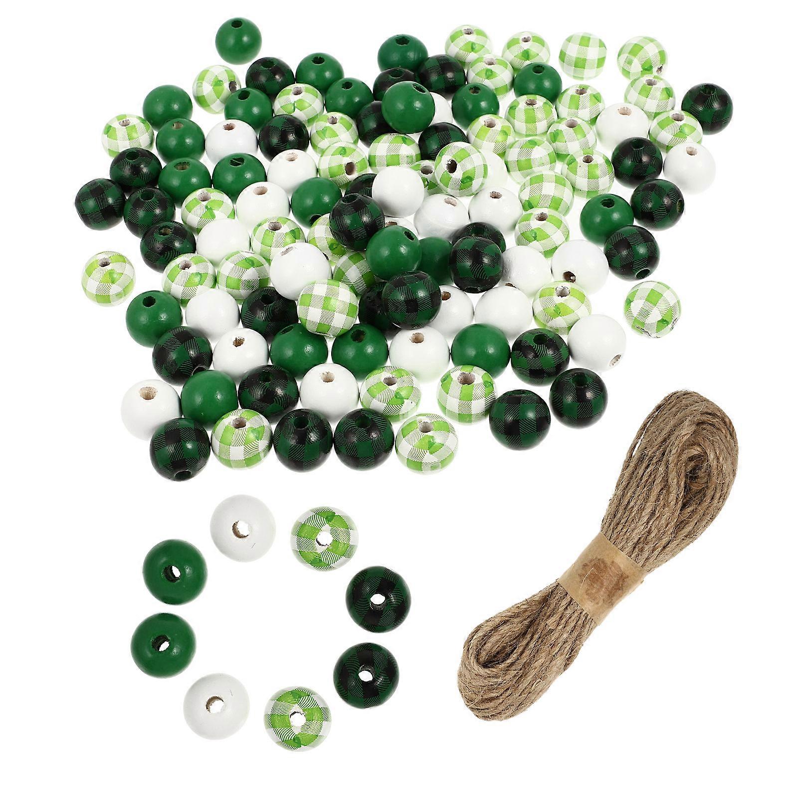 Versatile Decorative Wood Beads with Hemp Twine for Customizing Living Spaces