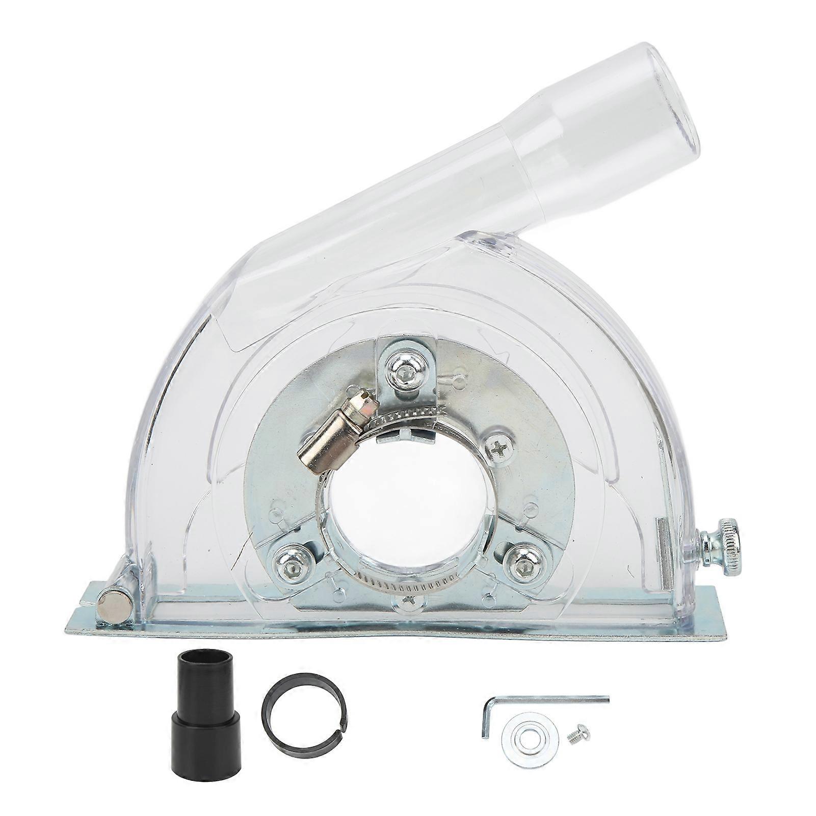 Clear Cutting Machine Dust Extraction Shroud Angle Grinder Dust Guard Grinding Protective Cover