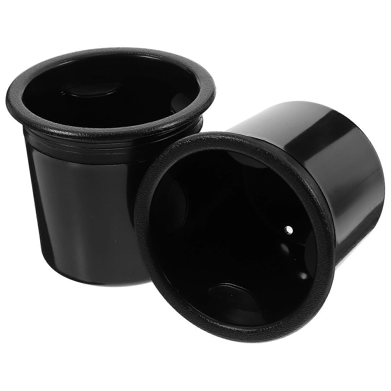 2pcs RV Cup Holder Inserts for Trailer Camper Couch Recessed Drink Can Holders Replacement Easy Cleaning Stable Base Spill Prevention