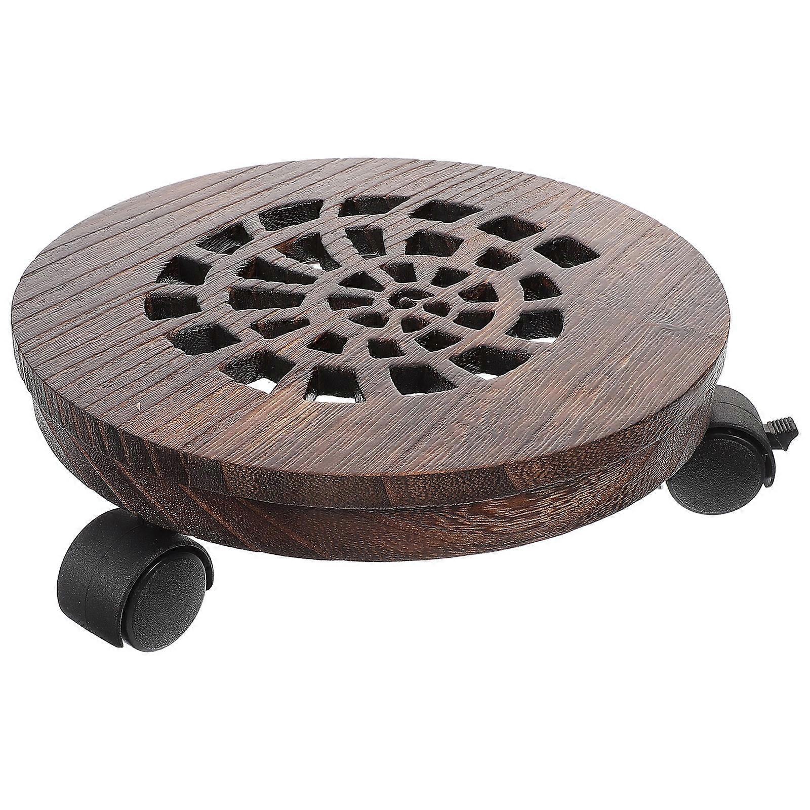 عالمي عجلة زهرة وعاء صينية زهرة إناء موقف مصممة للبستانيين في الأماكن المغلقة للاستخدام الدائري الشكل 1 مجموعة