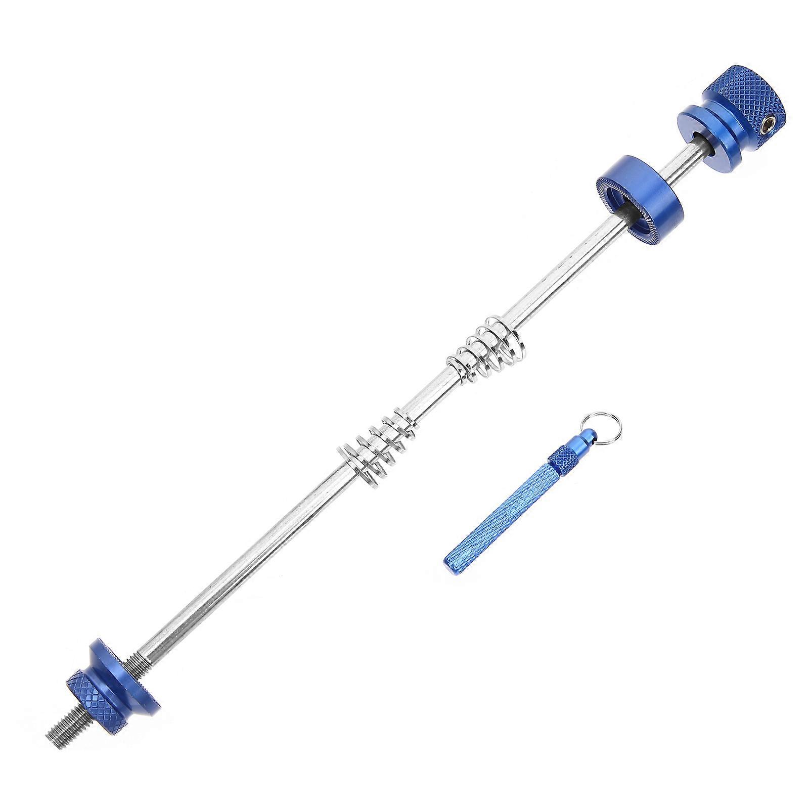 1 Set Quick Release Bike Skewer Universal Metal Anti-Theft for Most Bikes Blue
