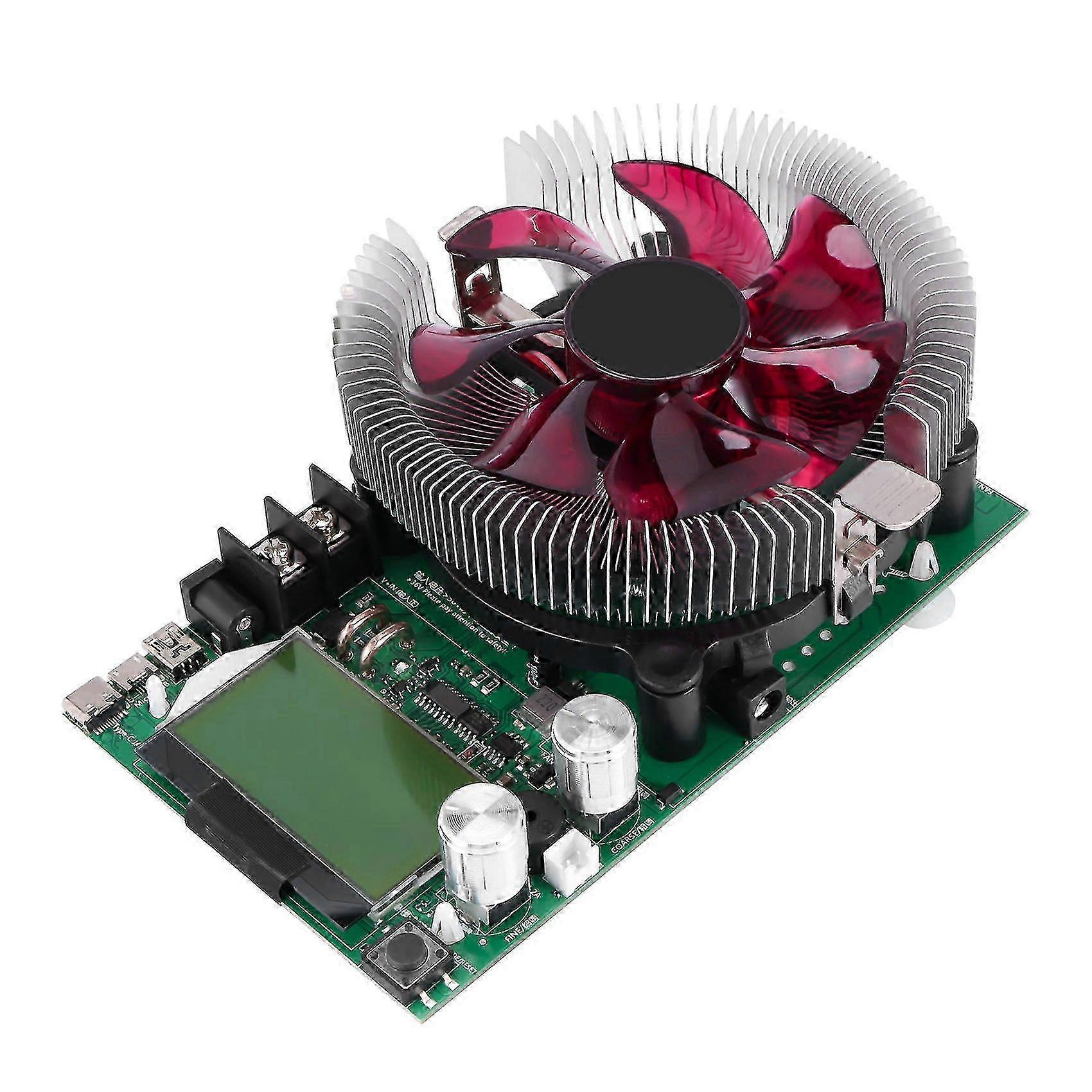 Electronic Load Tester - Adjustable Constant Current Battery Capacity Tester with 150W 20A Resistor for Battery Testing