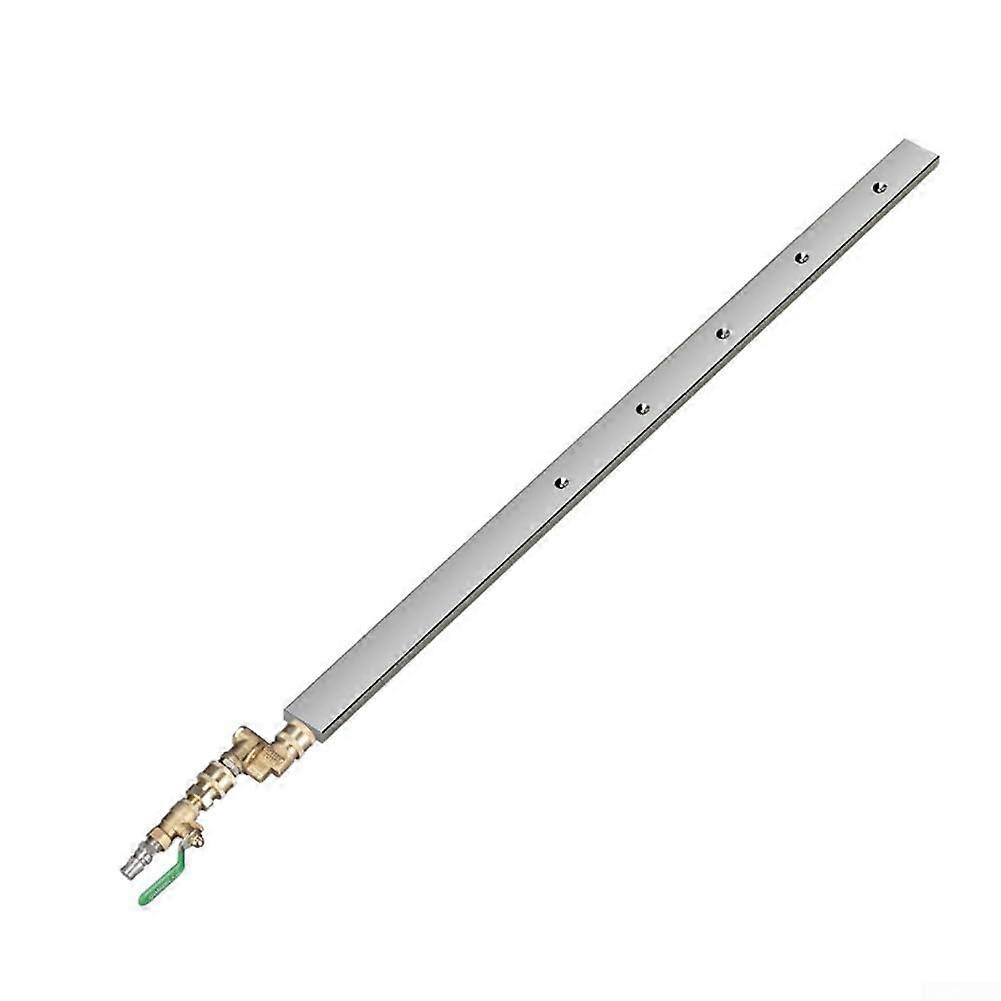 Vehicle Compatible Radiator Cleaning Tool, Car Water Tank Cleaning Tools without Disassembly Air Pipe Quick Connector Joint 60 cm Rod