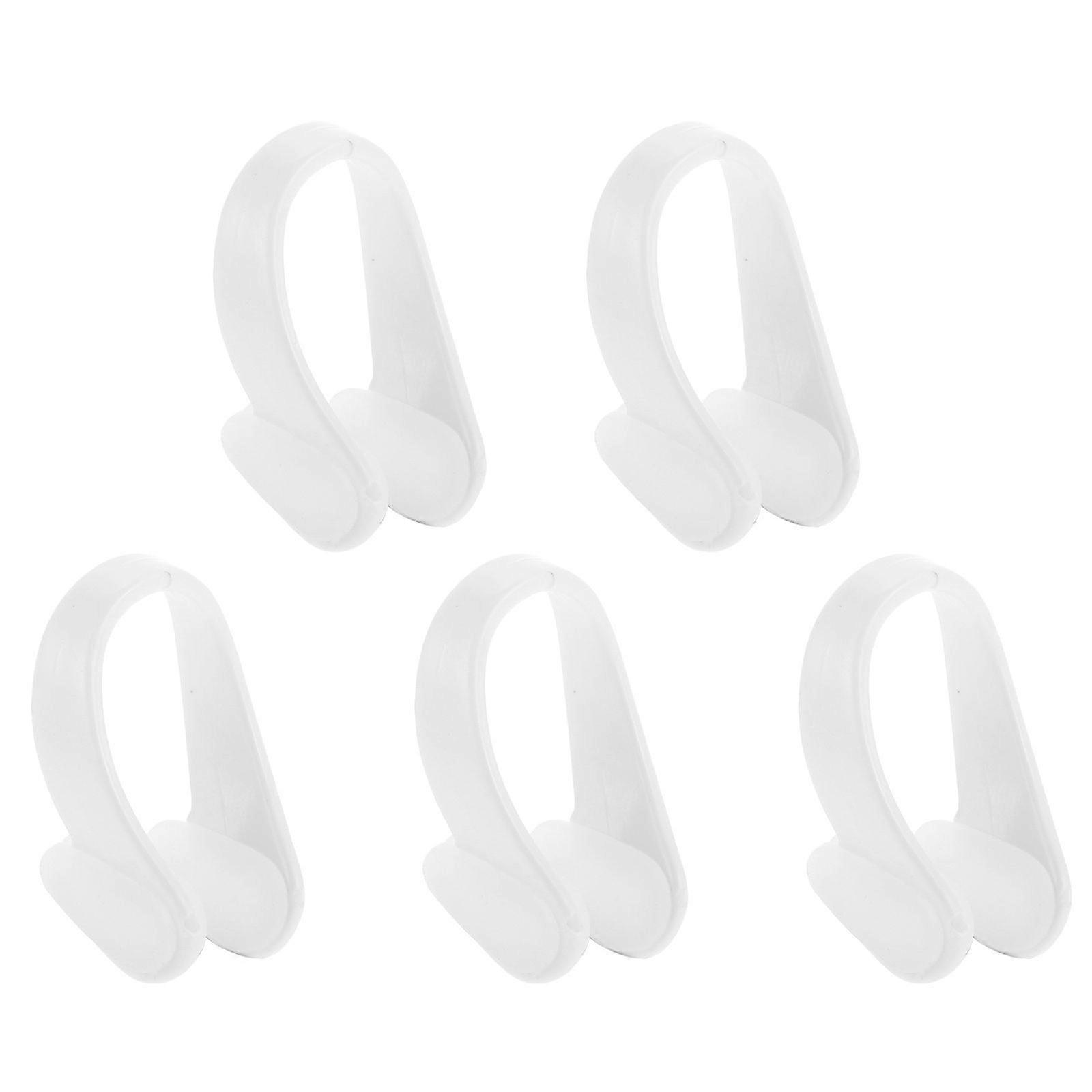 5 Boxes of Professional Nose Clips Wear-resistant Swimming Plugs Convenient Nose Clamps