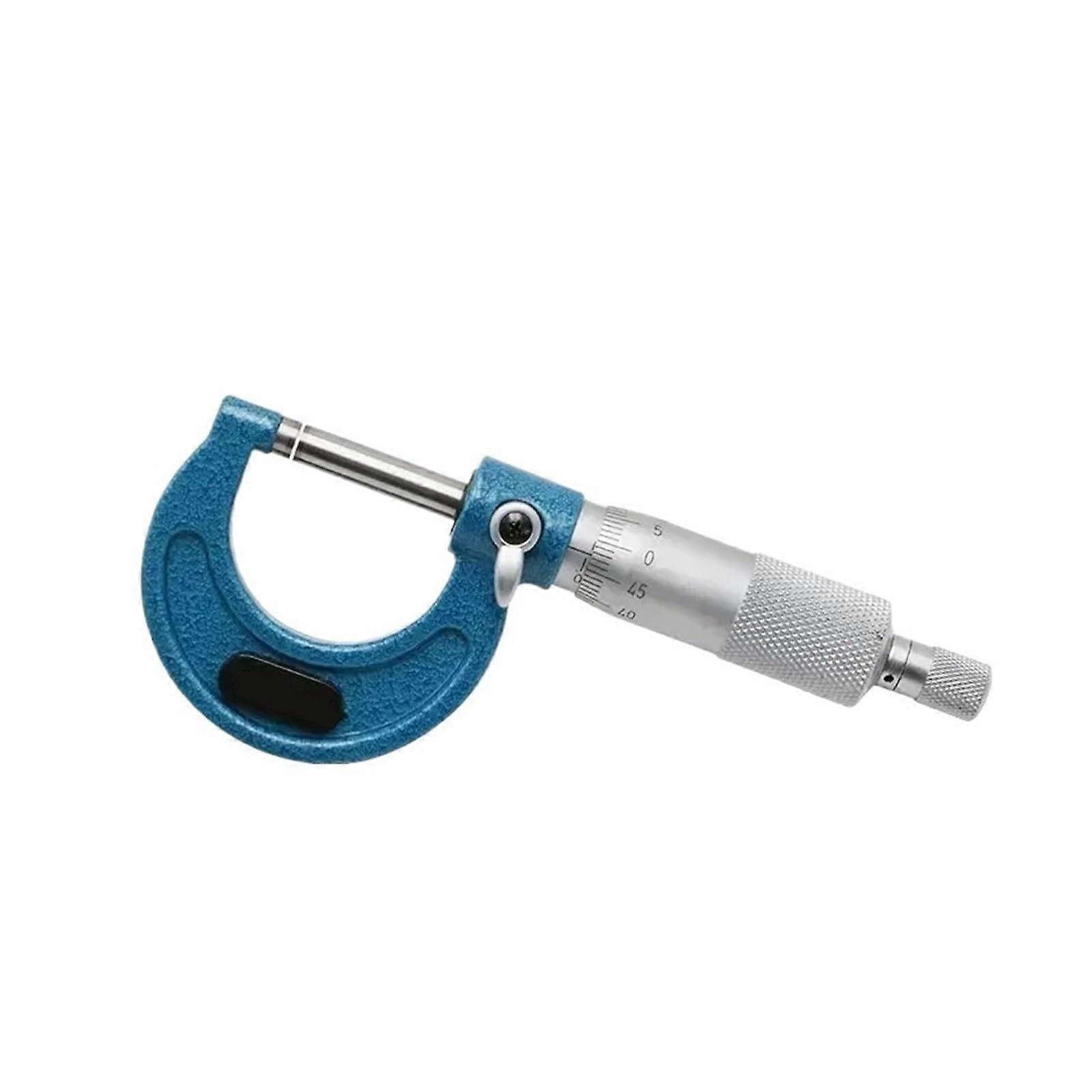 Inside Outside Micrometer Graduated Measuring Tool 0-25mm Range 0.01mm Graduation Model 5201-25A