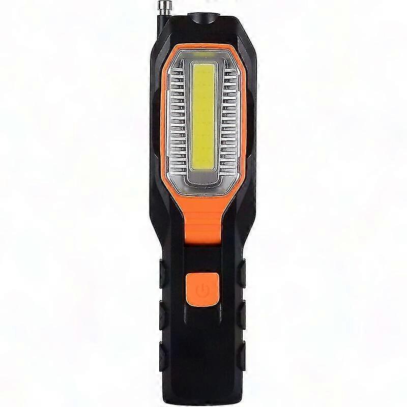 LED Inspection Light with Rotating Hook & COB Magnet, 4 Modes for Garage, Attic, Camping, Emergency