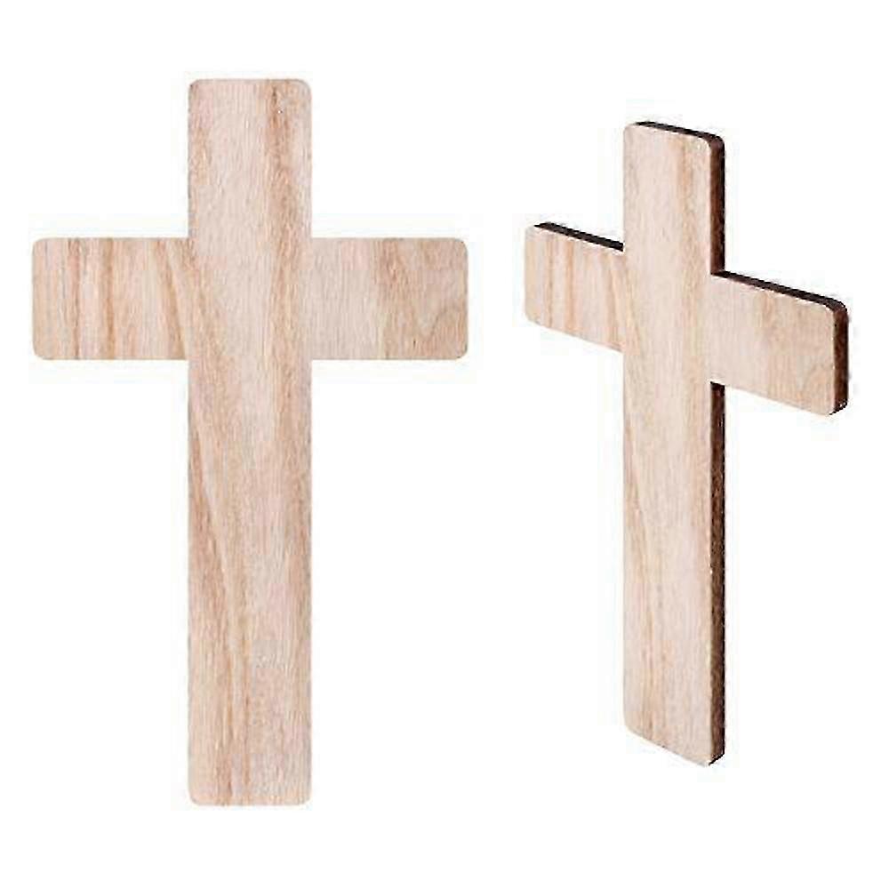Creative School Supply Wooden Cross 5pk