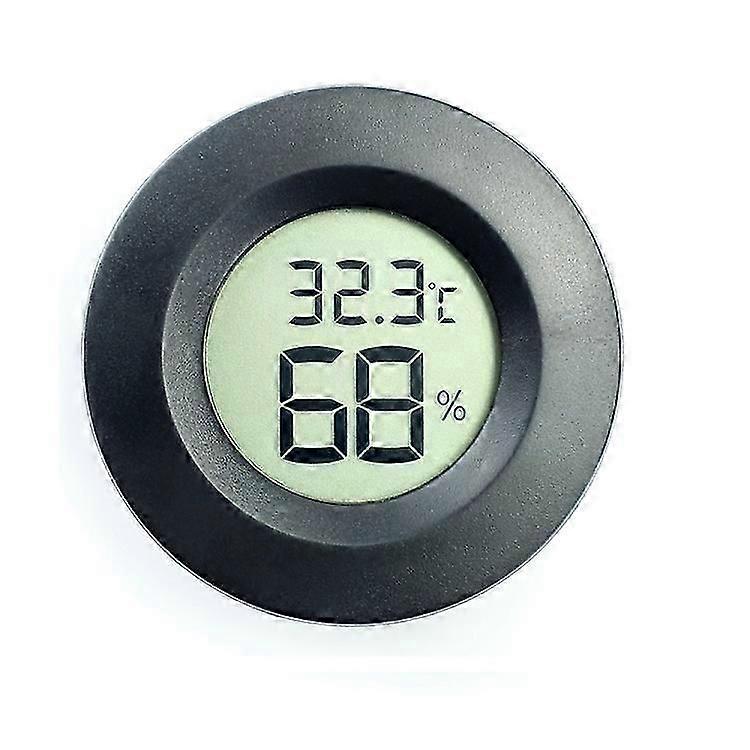 2pcs Mini Digital Lcd Thermometer Hygrometer Temperature Humidity Portable Thermometer Thermo Hygrometer Indicator
