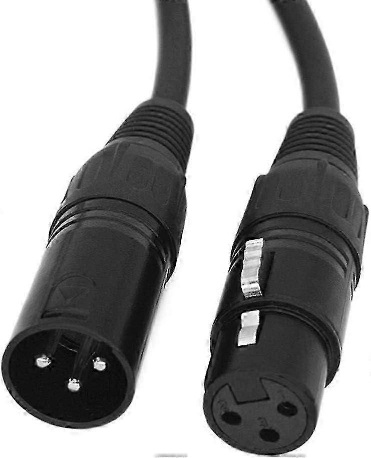 3'XLR Cables, 3-Pin Microphone Cable, Studio Speaker Cable, 16.4 ft/5 m