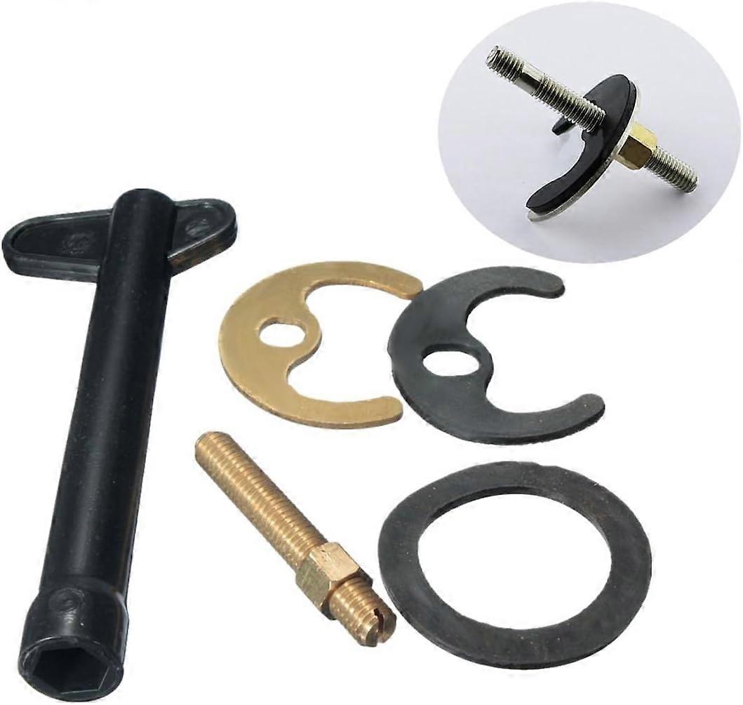 Replacement fixing kit for monobloc mixer tap and basin