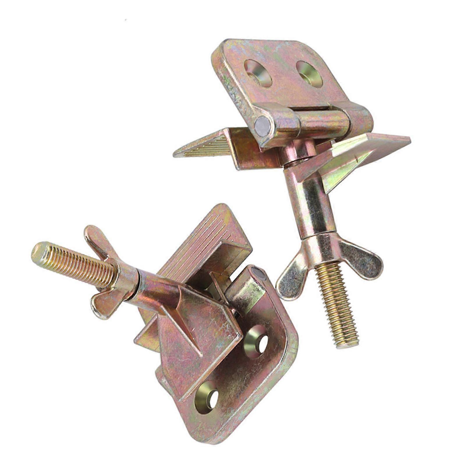 2 pcs Metal Butterfly Hinge Clamp Set for Screen Printing DIY Tool