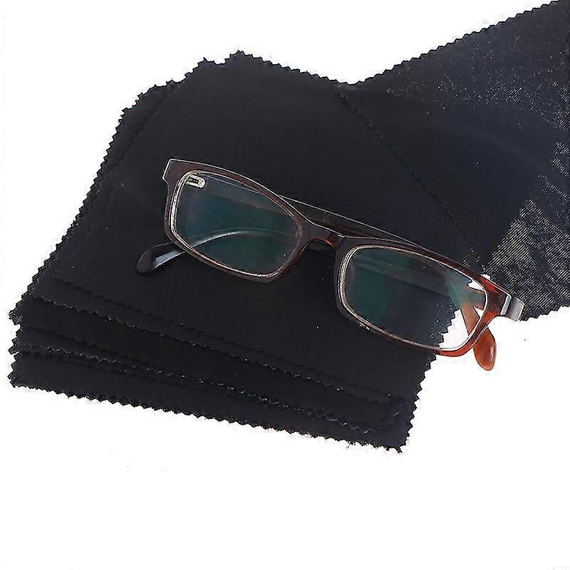 10pcs Microfiber Glasses Eyeglasses Cleaner Cloth Tablets Lcd Screen Accessory