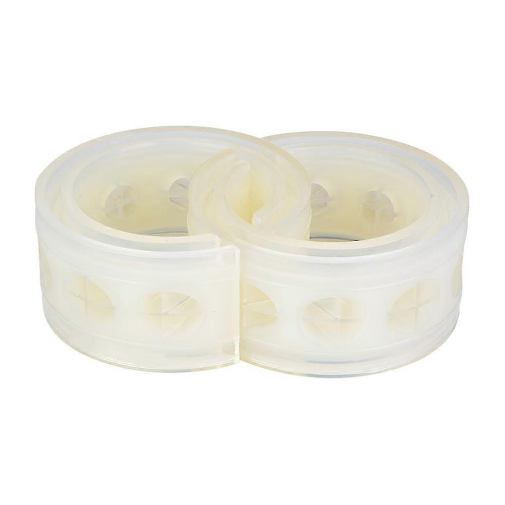 2pc Transparent Car Shock Absorber Buffer Spring Bumper Cushion Type B+