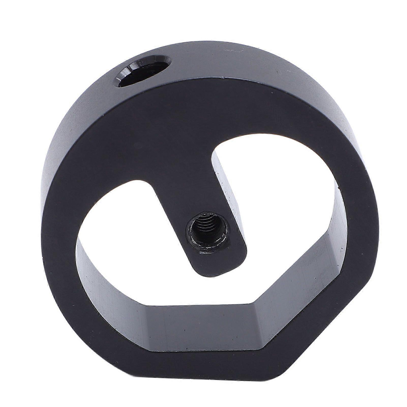 Satellite Tripod Mount Adapter 1/4in-20 Thread Hole Aluminum Alloy Satellite Antennae Tripod Pipe Mount Adapter