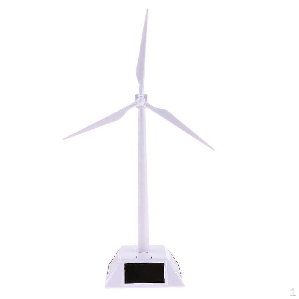 1 Set Plastic Solar Powered Windmill Toys Model for Science Educational