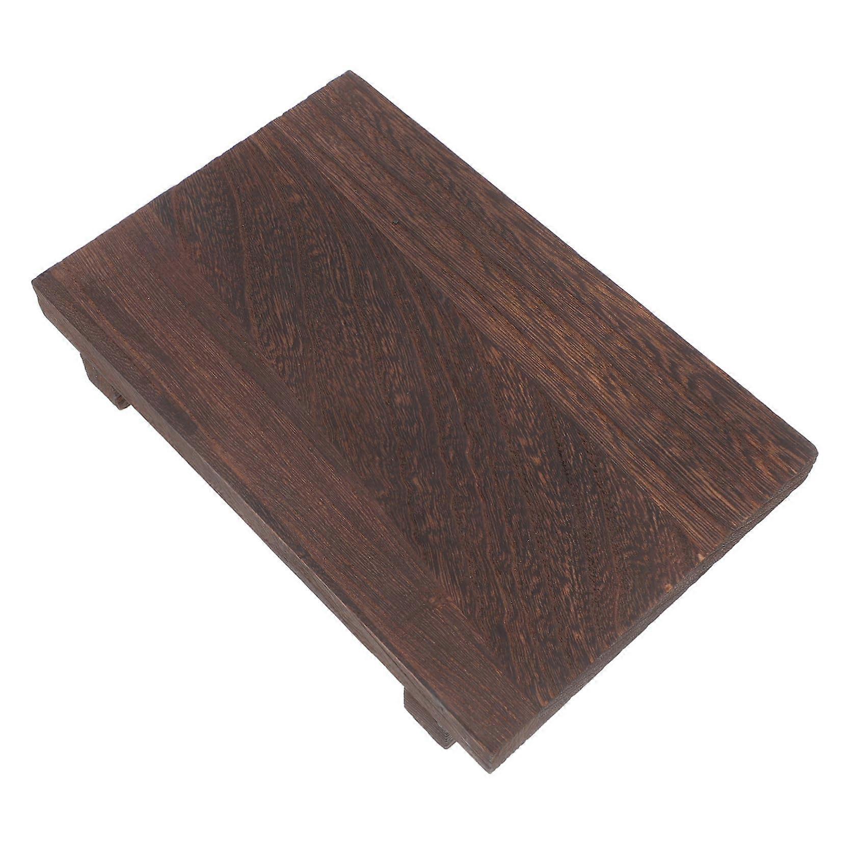 Elegant Wooden Desk Shelf Photo Display Stand For Models Model Display Whiteboard Accessories Holder