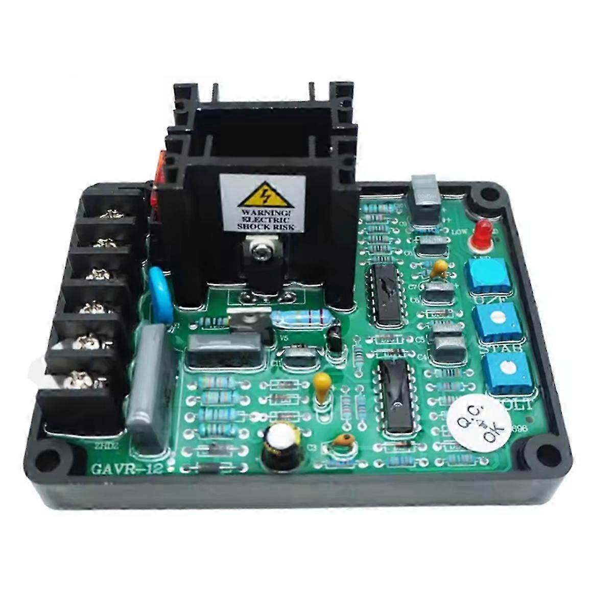 GAVR-12A AVR Brushless Generator Automatic Voltage Regulator Control Module Stabilizer for Universal Use