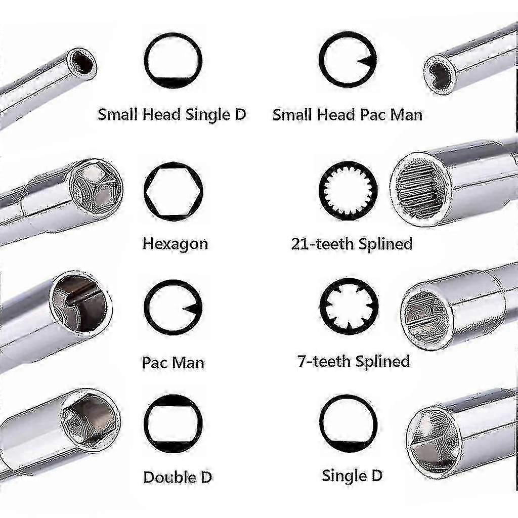 8 piece carburetor tool kit for fine tuning