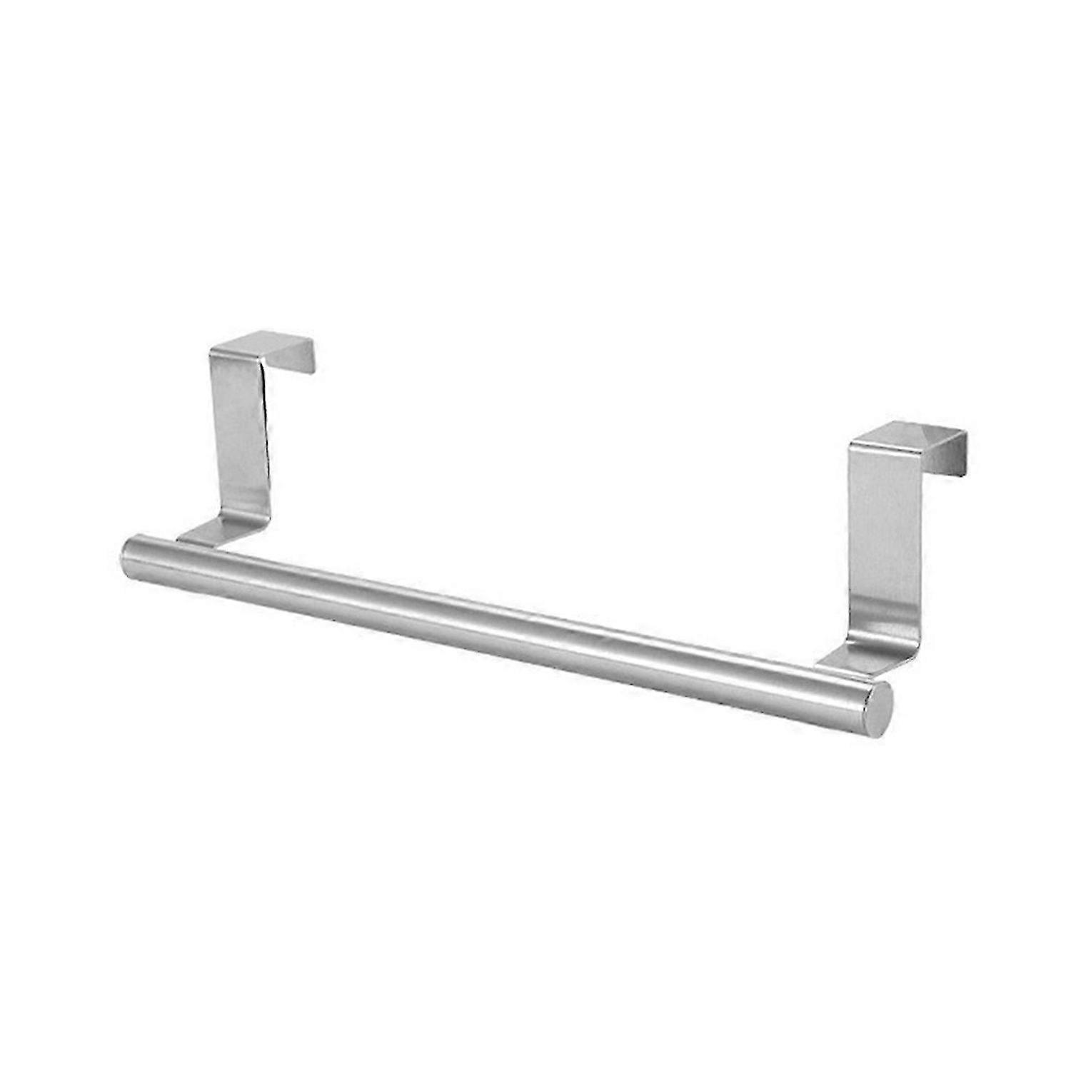 Towel Bar Hanging Holder Door Punching Free Rack Primary Color L