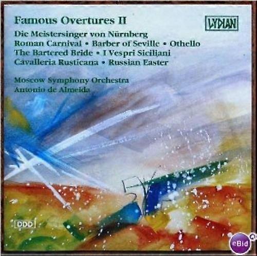 Dvorak Berömda Ouvertyrer II CD