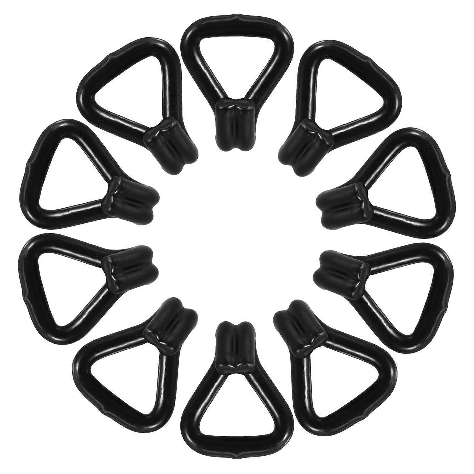 10pcs Heavy Duty Double J Hook For Car Trunk And Garage Organization With Plastic Coating For Secure Tie Down And Storage