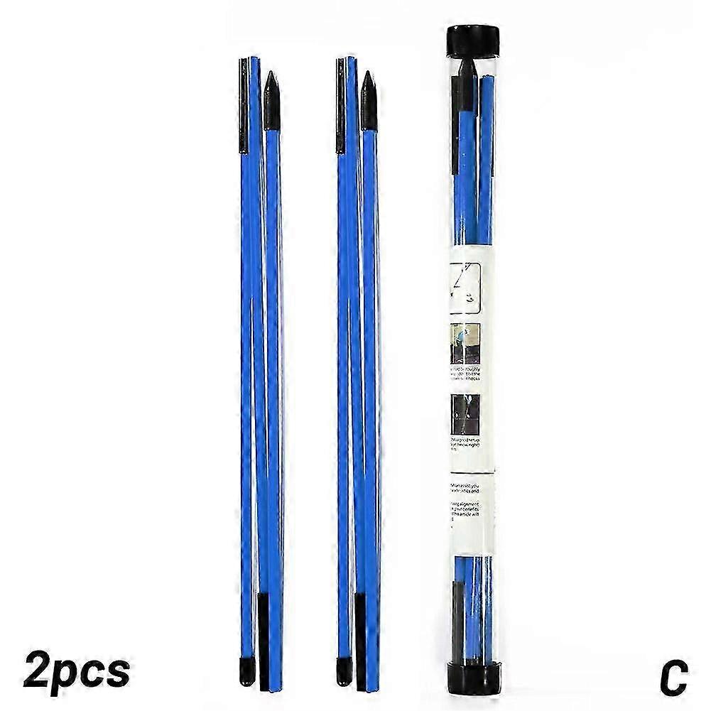 48" Golf Alignment Stick Rod Pole Full Swing Training Setting Practice Folding 2025