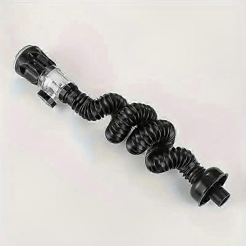 Sink Drain Kit with Expandable Design for 1-1/4" & 1-1/2" Holes, Durable Metal P-Trap, Odor Prevention, Easy Installation