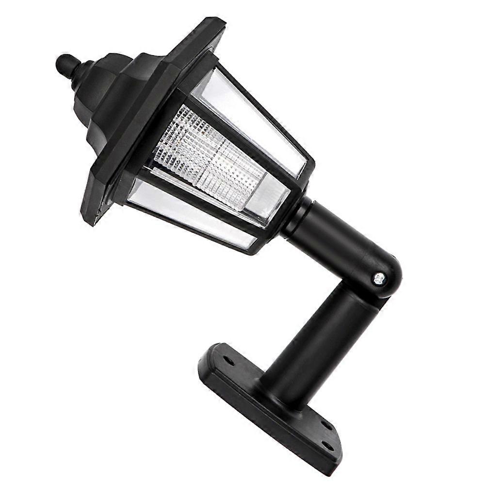 Solar Powered Wall Light Hexagonal Lantern for Patio Lighting 2Pcs