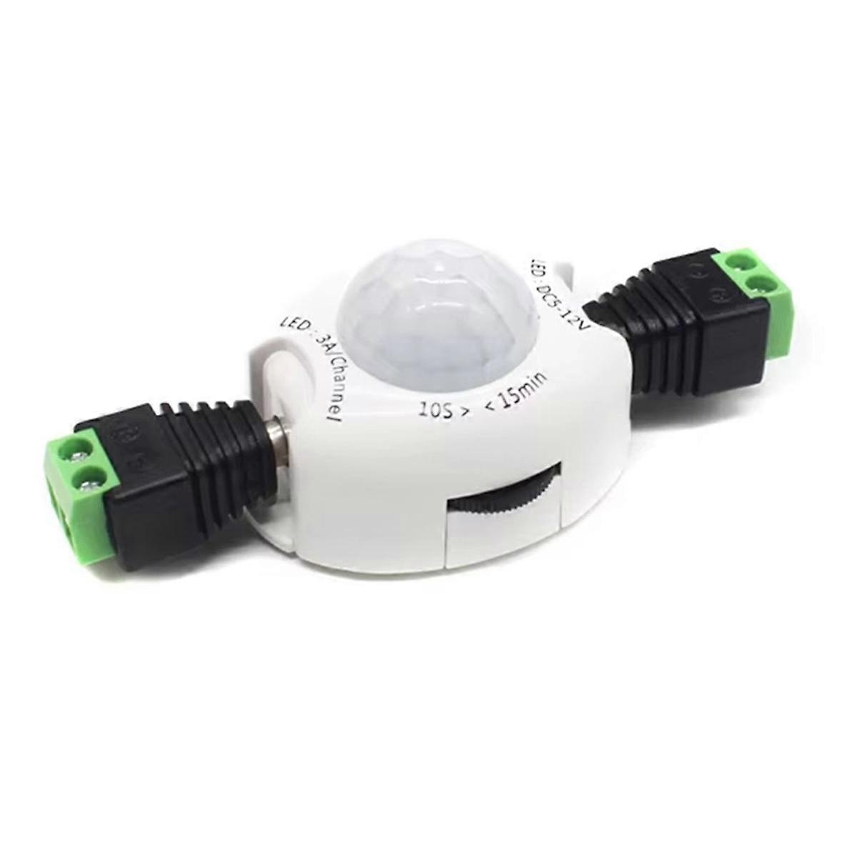 Motion Sensor Light Switch 5V 12V DC Movement Detector Timer Automatic Switch on OFF LED Strip Light PIR Motion Sensor B