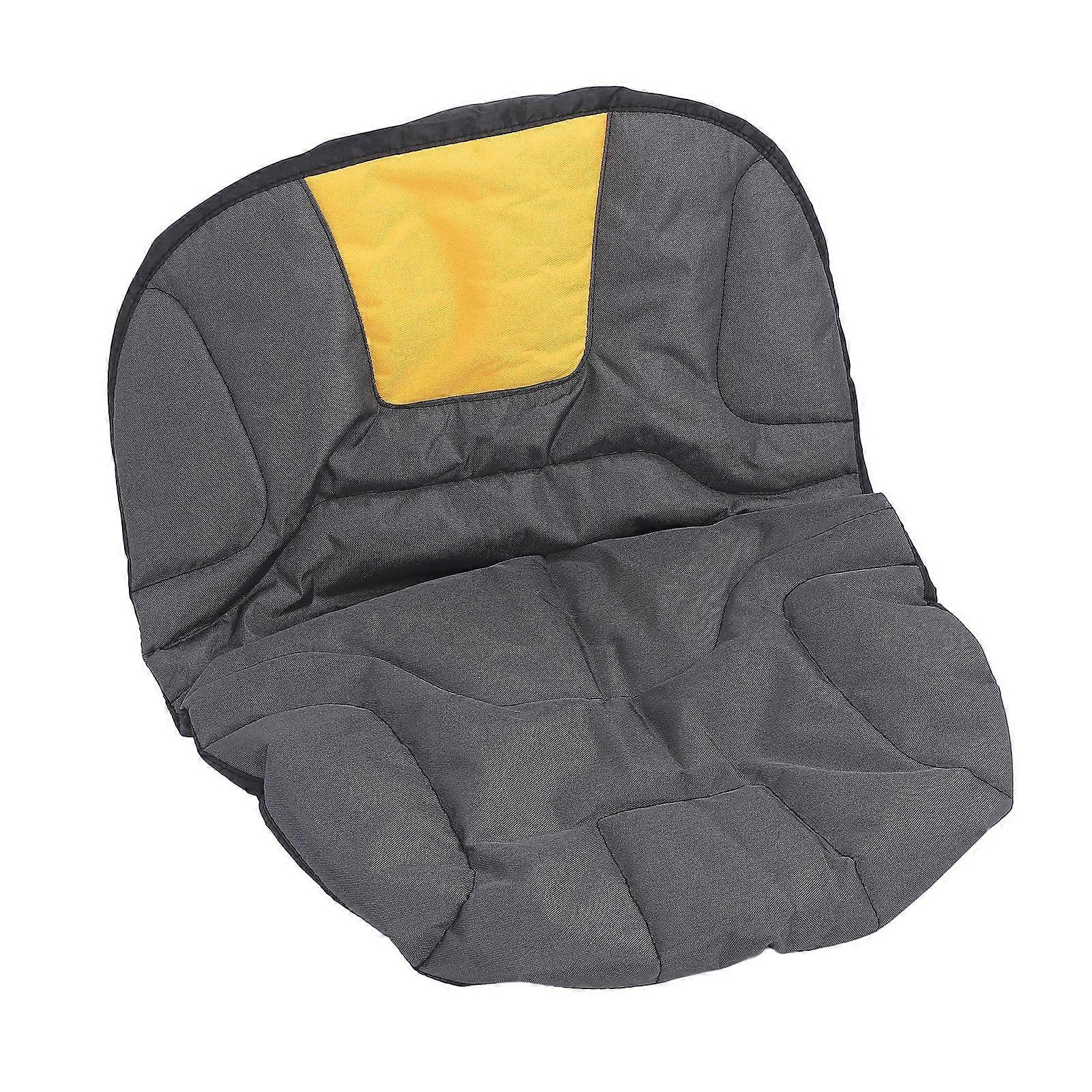 Riding Lawn Mower Seat Cover Polyester Oxford 2 Mesh Pocket Anti Slip Elastic Bottom Water Resistant Replacement for Cub Cadet Tractor