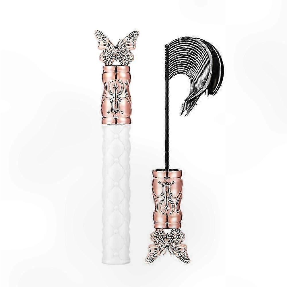 Waterproof Mascara with Precision Brush for Lower Lashes, Gentle Formula, Smudge-Free, Long-Wear Full Coverage