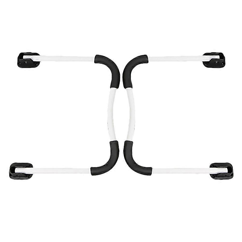 Sturdy Folding Table Legs Iron Replacement for Bed Computer Desk 8Pcs