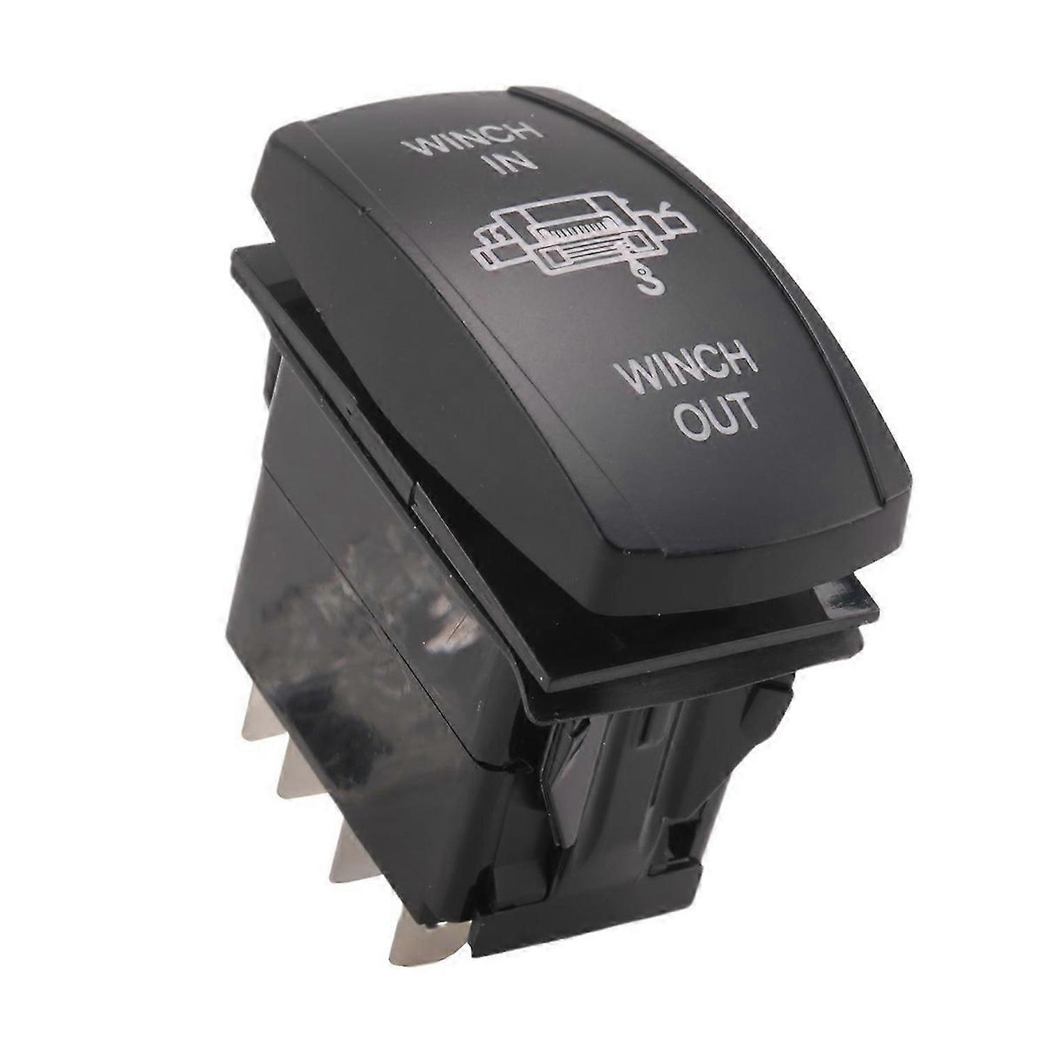 Interrupteur à bascule momentané laser 7 broches 12V ON-OFF-ON LED light